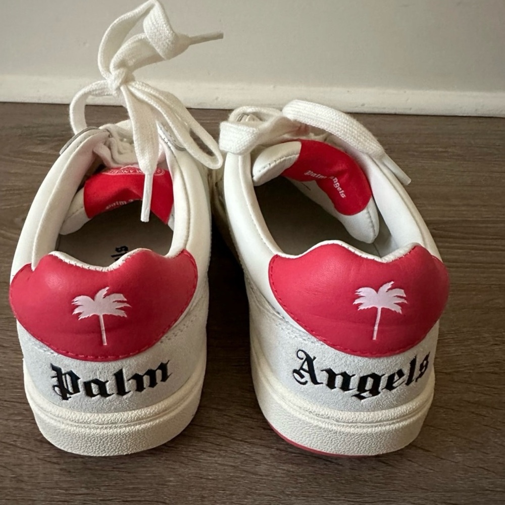 Palm Angels University Sneakers in Fuschia White / Size 38 - Picture 8 of 12